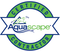 certified aquascapes contractor logo
